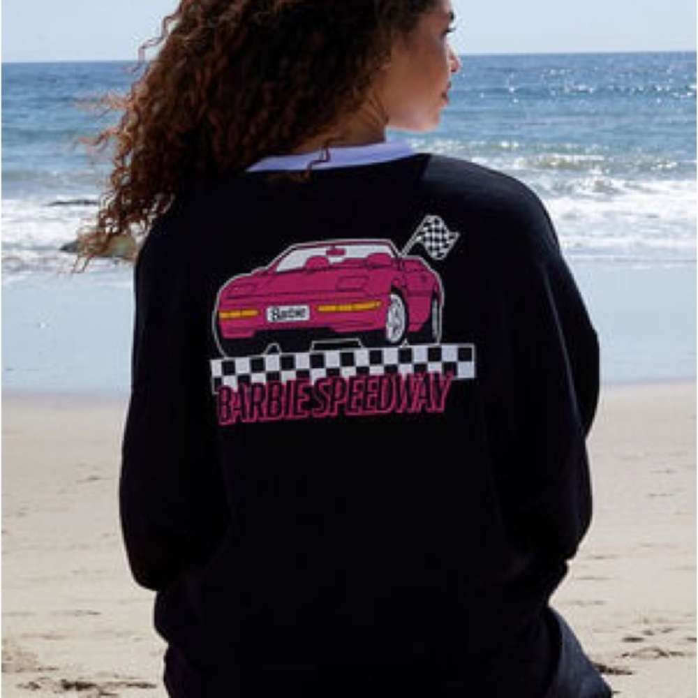 Barbie Speedway Sweatshirt Crewneck